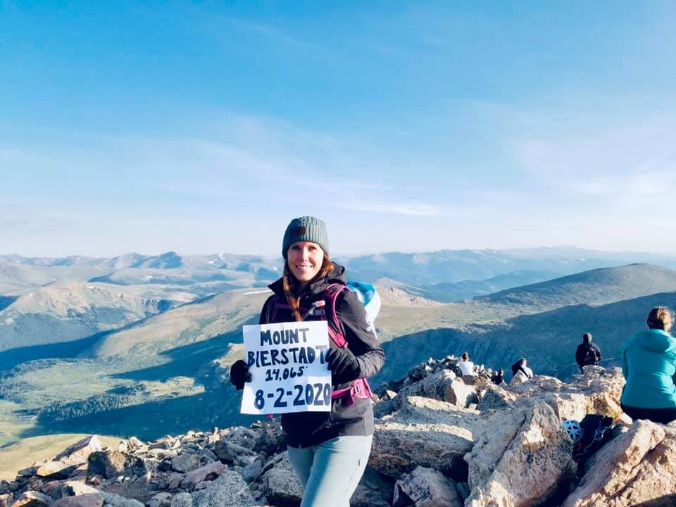 Summiting Mount Bierstadt, 14,065 ft